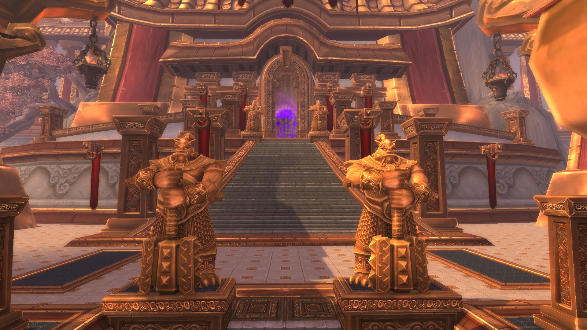 World of Warcraft Pandaria Raid Entrance